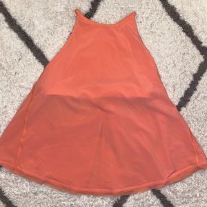 lululemon halter tank w/ bra